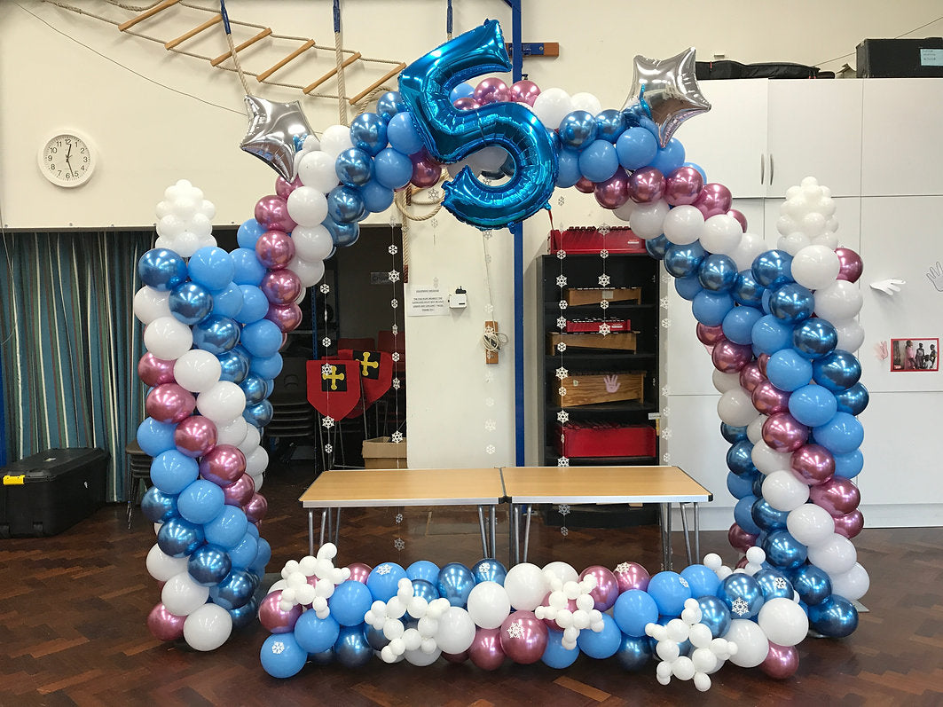 Swirl Balloon Arch