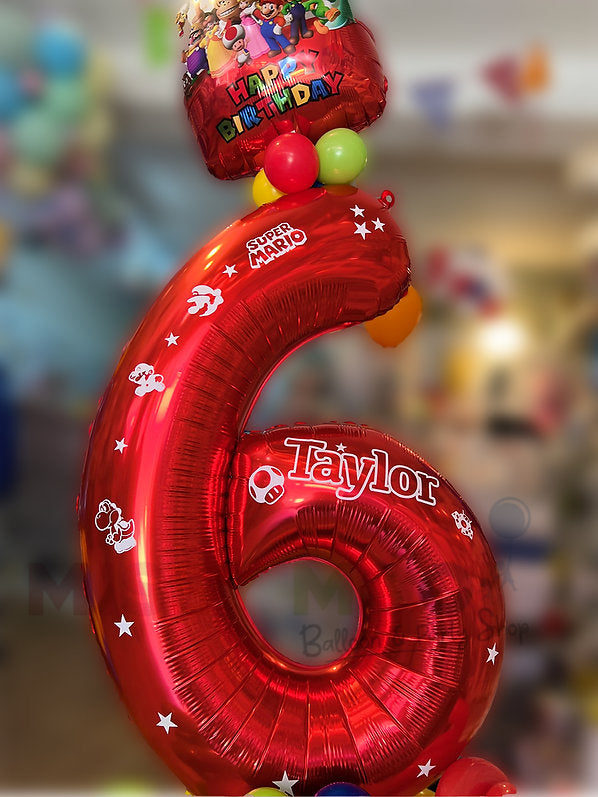 Super Mario Themed Display (1-9)