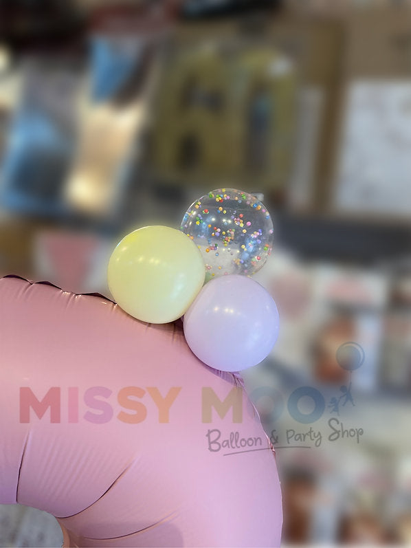 Pastel Number Stand Up Display (1-9)